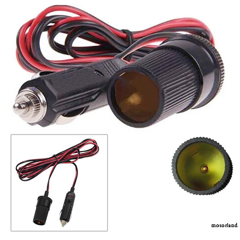 Dây nối ổ cắm tẩu sạc xe hơi 12V 3m chất lượng cao