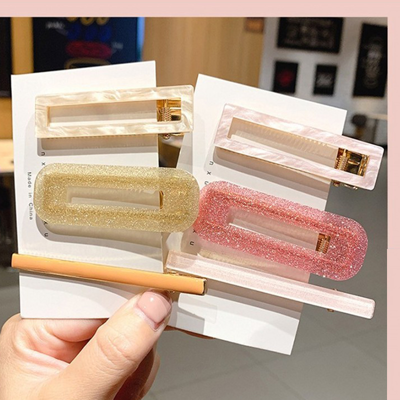 Set 3 Kẹp Tóc Cá Sấu Thời Trang Nữ