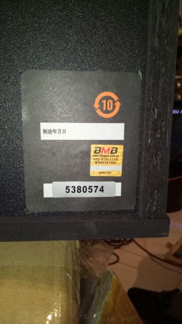Loa karaoke BMB 455 china . Nhập nguyên hộp