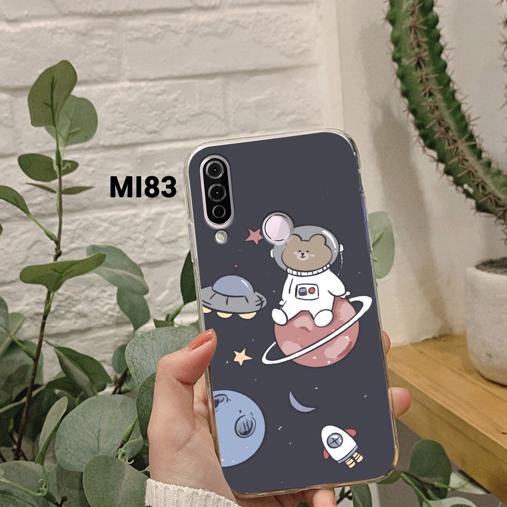 Ốp lưng VSmart Joy 3 dẻo trong in hình vũ trụ dễ thương