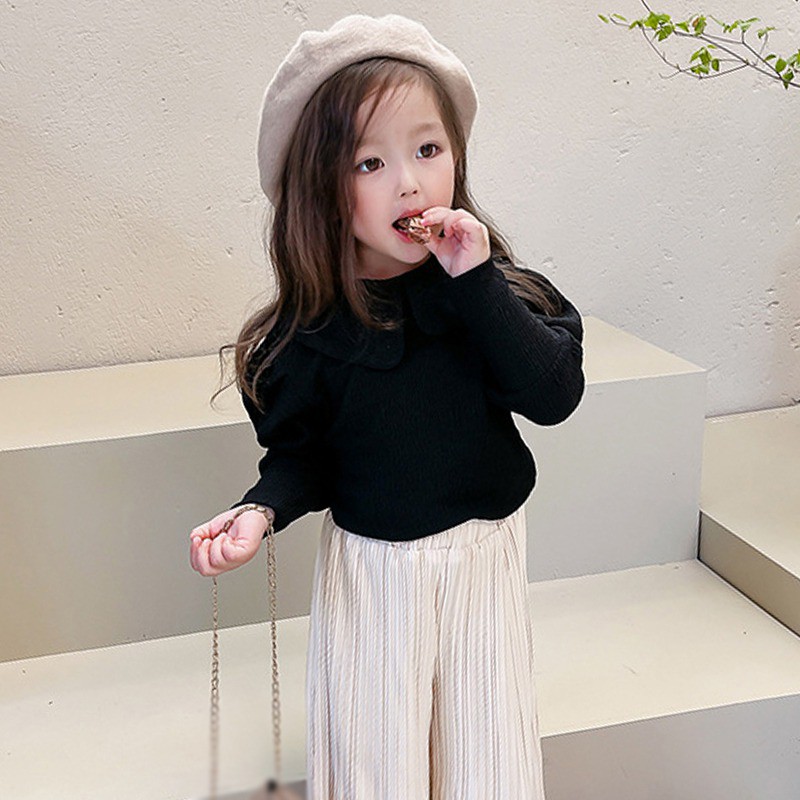 Áo tay dài thời trang mùa thu xuân đáng yêu dành cho bé gái 3-8 tuổi