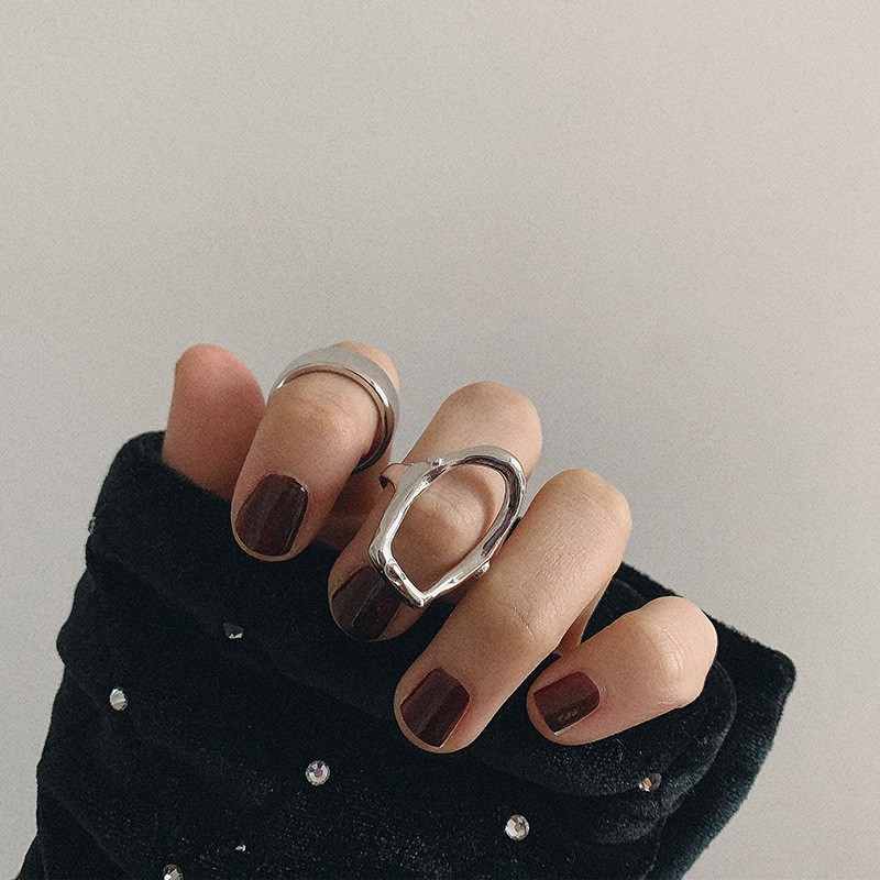 Nhẫn Hở Hình Oval B856