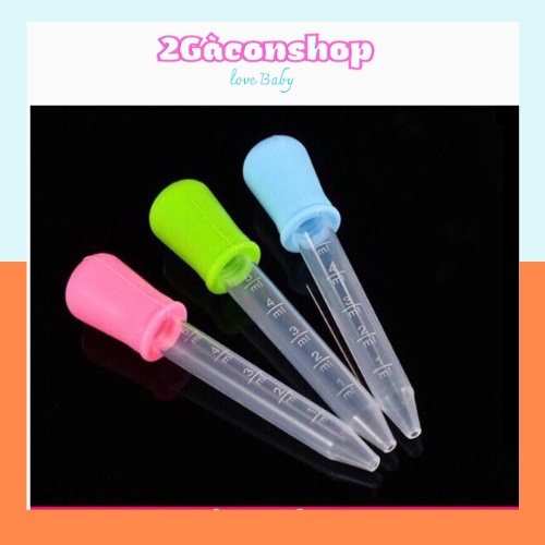 Ống bón sữa 5ml cho bé dùng nhiều lần