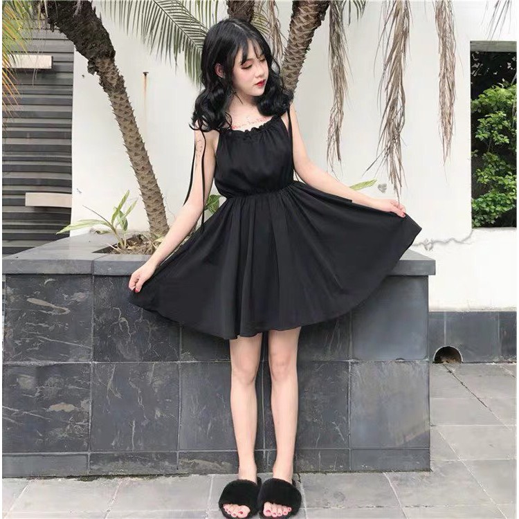 Đầm 2 Dây 💖FREESHIP💖 Giảm 10k nhập mã [ VAY DAI ] 💖 Váy 2 dây Hàn Quốc xinh đẹp | BigBuy360 - bigbuy360.vn