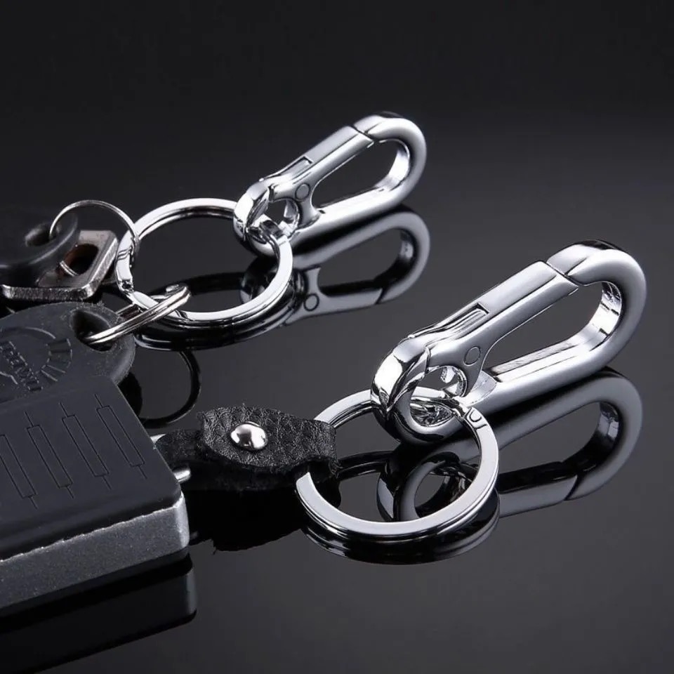 X Ready Stock x Móc khóa xe kim loại thời trang Carabiner Móc khóa