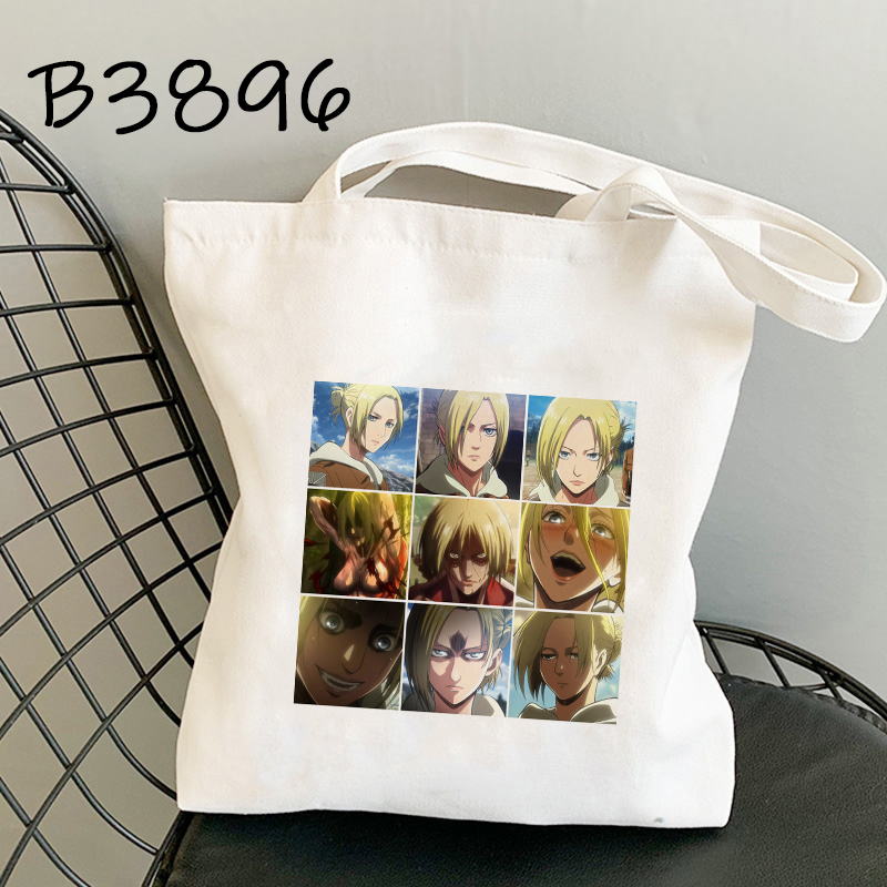 Túi Vải canvas Họa Tiết Hoạt Hình anime Độc Đáo