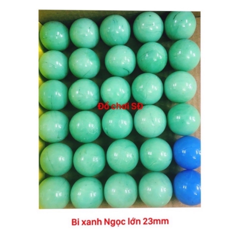 Bi thủy tinh lớn các loại - màu ngẫu nhiên