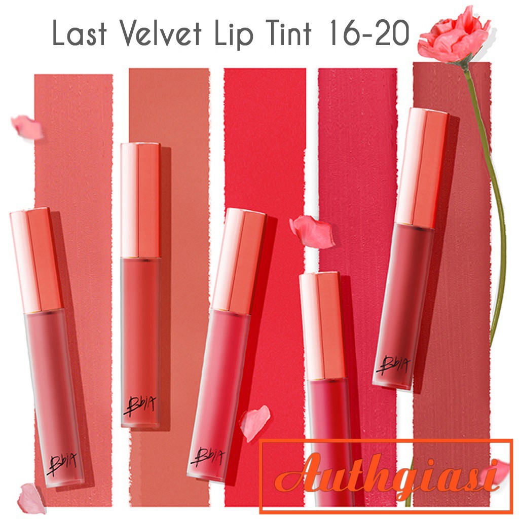 Son kem lì Last Velvet Lip Tint siêu hot lên màu siêu đẹp [Best Sellers] | BigBuy360 - bigbuy360.vn