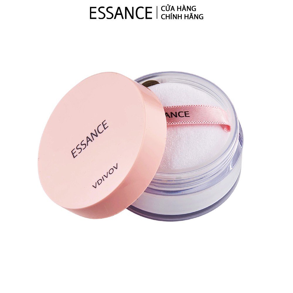 Combo Phấn nước mịn lì mờ khuyết điểm Essance Veil Fit Cushion SPF50+ PA+++ &amp; Phấn phủ kiềm dầu dạng bột đa năng Essance