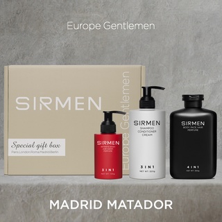 Giftbox combo 3 - Madrid Matador Sữa tắm gội nam 4 in 1
