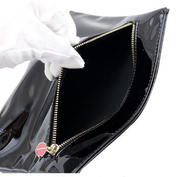 Set Ysl Mini Pouch Black 4 món