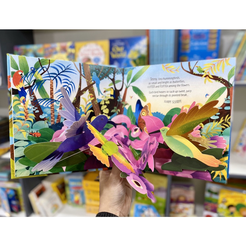 Series Usborne Pop up Dinosaurs NEW 100%, Đồ Dạng 3D cho bé