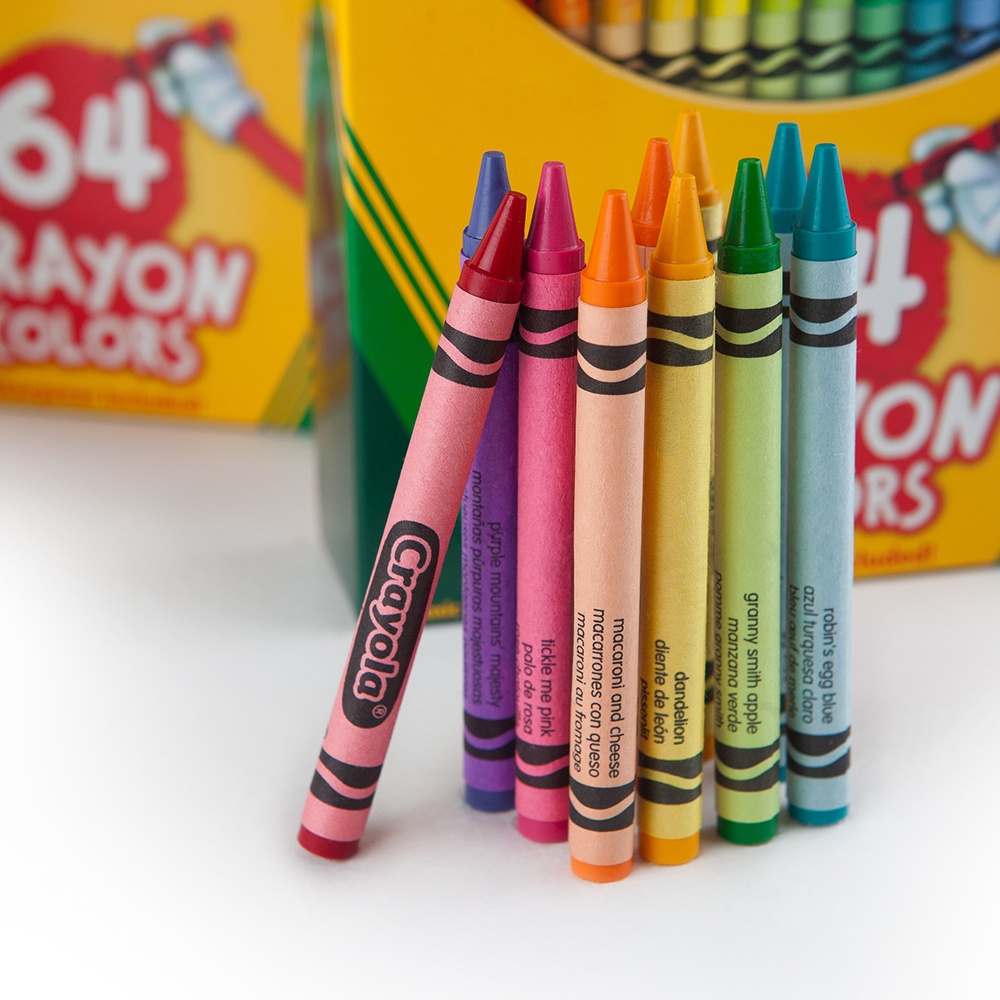 Bộ 64 bút sáp màu tập tô cho trẻ Crayola Crayons