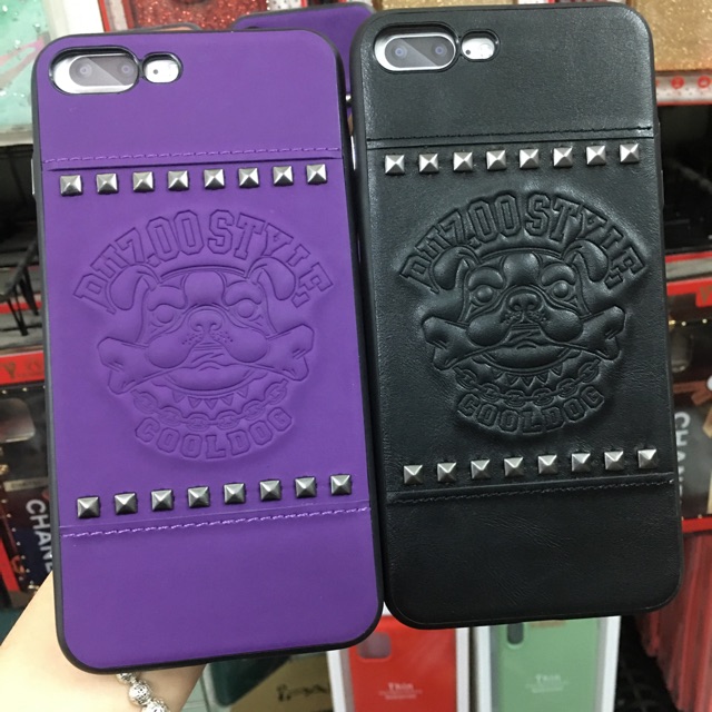 Ốp puzoo da đinh iphone 7 / 8 / PLUS
