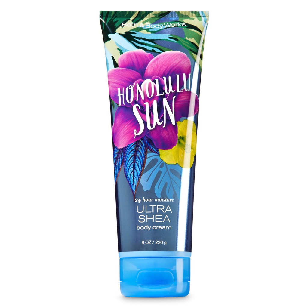 Kem dưỡng ẩm cơ thể Bath &amp; Body Works Honolulu Sun Ultra Shea Body Cream 226g (Mỹ)