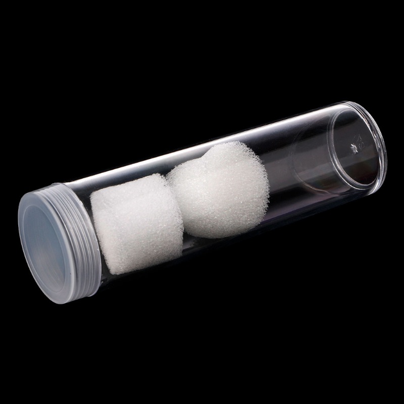 Ống Nhựa Tròn Đựng Tiền Xu 27mm Kèm Nắp Đậy Tiện Lợi