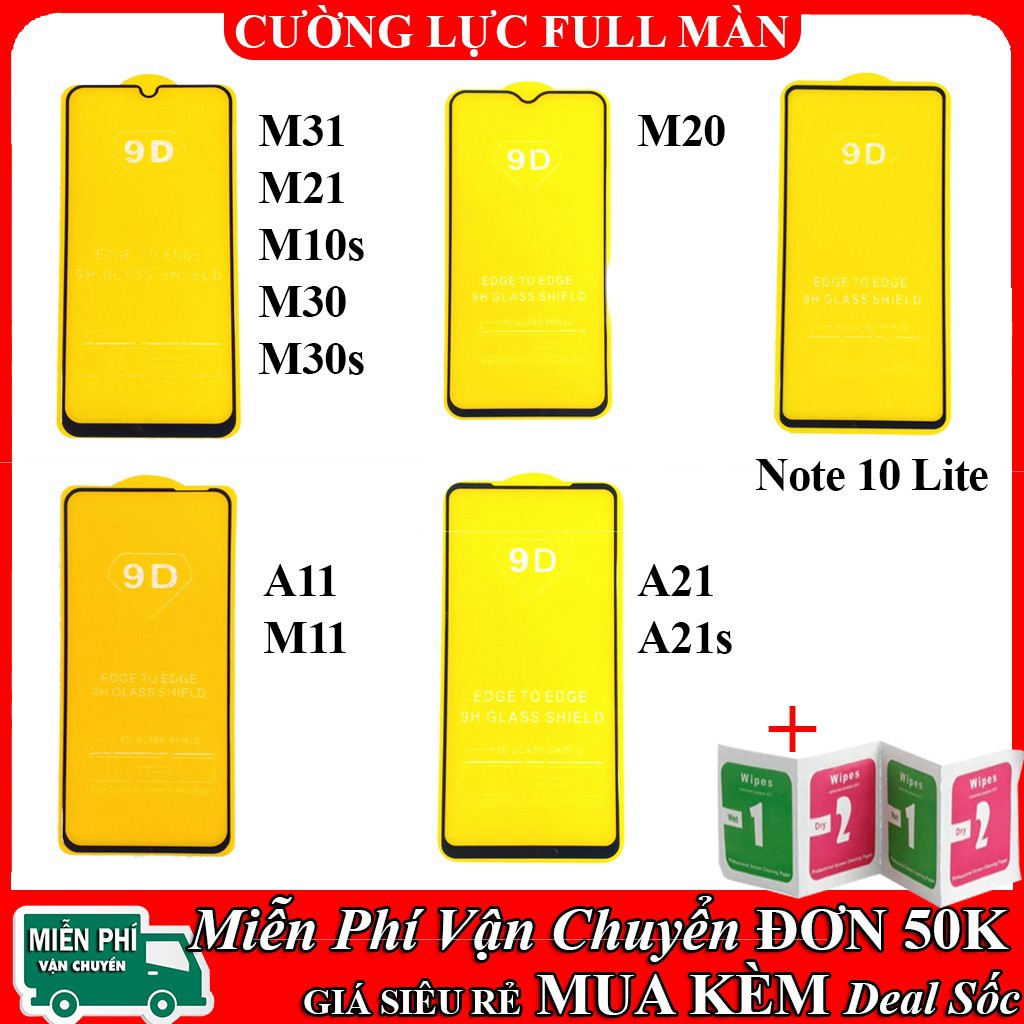 Kính cường lực samsung A02s A03s A32 A22 A52 A72 A51 A71 A31 A12 A11 M11 M51 A21 A21s A80 A70 A70s A90 5G A02 Full màn