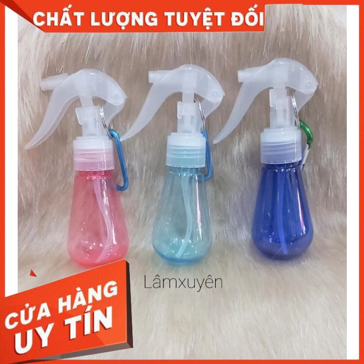 Chai xịt móc khóa 60ml bình chiết có móc gài carabiner tiện dụng mang theo du lịch  Freeship   loại 1 giá rẻ tận gốc .