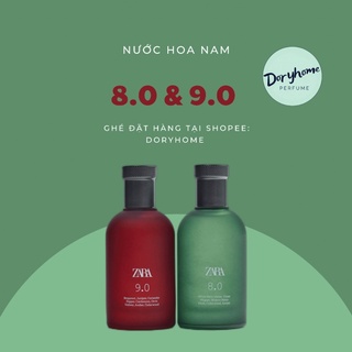 Nước hoa nam Zara 8.0 và 9.0