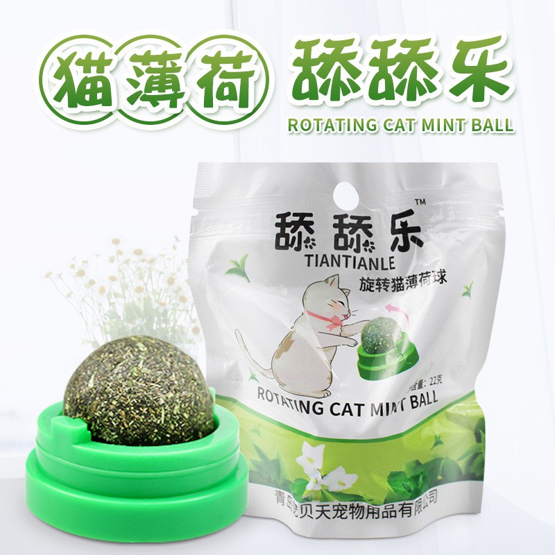 Bóng Catnip dành cho mèo_Loại dán cố định