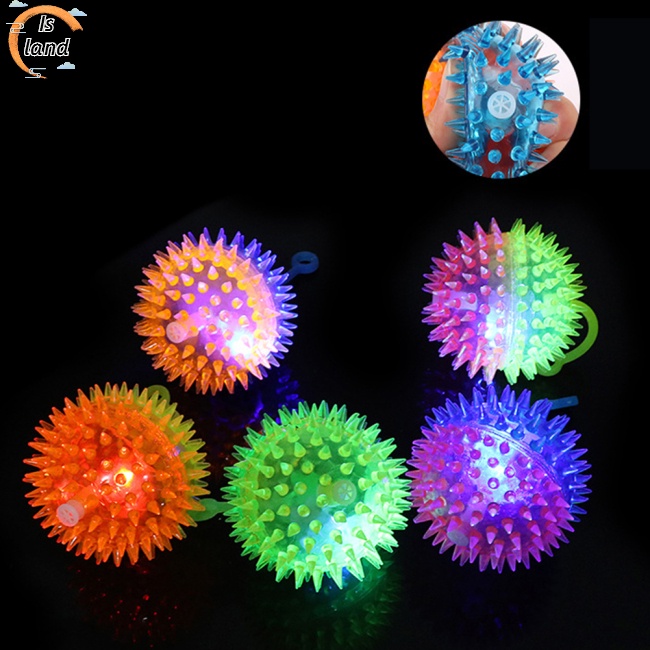 Bóng Gai Mềm Có Dây Cột Dài 7.5cm Dùng Mát Xa