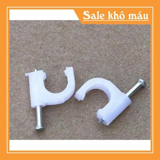 Đinh nẹp giữ dây điện, cáp đồng trục 7mm tiện dụng