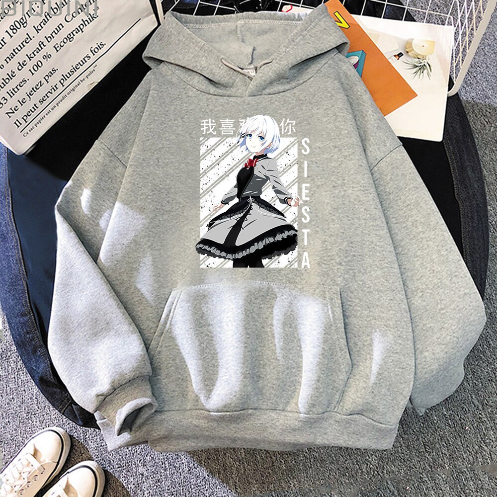 Áo Hoodie In Hình Thám Tử Is Already Dead Street Siesta Kawai Phong Cách HIP HOP Harajuku Mới Cho Nam Và Nữ