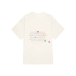 Áo thun levents map/ cream!
