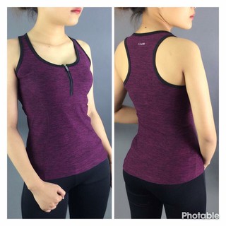 (NHẬP MÃ HIYEBALO GIẢM 50K ĐƠN Áo ba lỗ tập gym, yoga, thể thao thời trang nữ HIYE, size lớn trên 65kg, tôn dáng -TTF020
