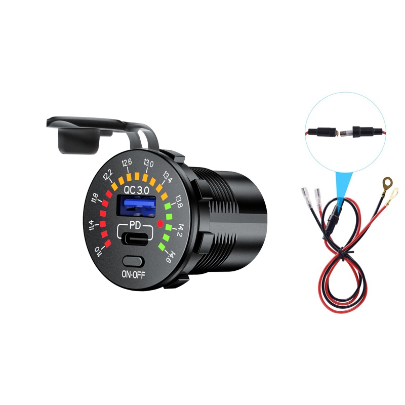 Tẩu Sạc Nhanh 12V Cho Xe Ô Tô