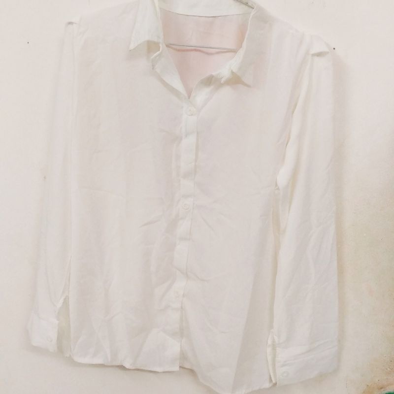 ÁO SƠ MI TRẮNG NỮ SIZE M