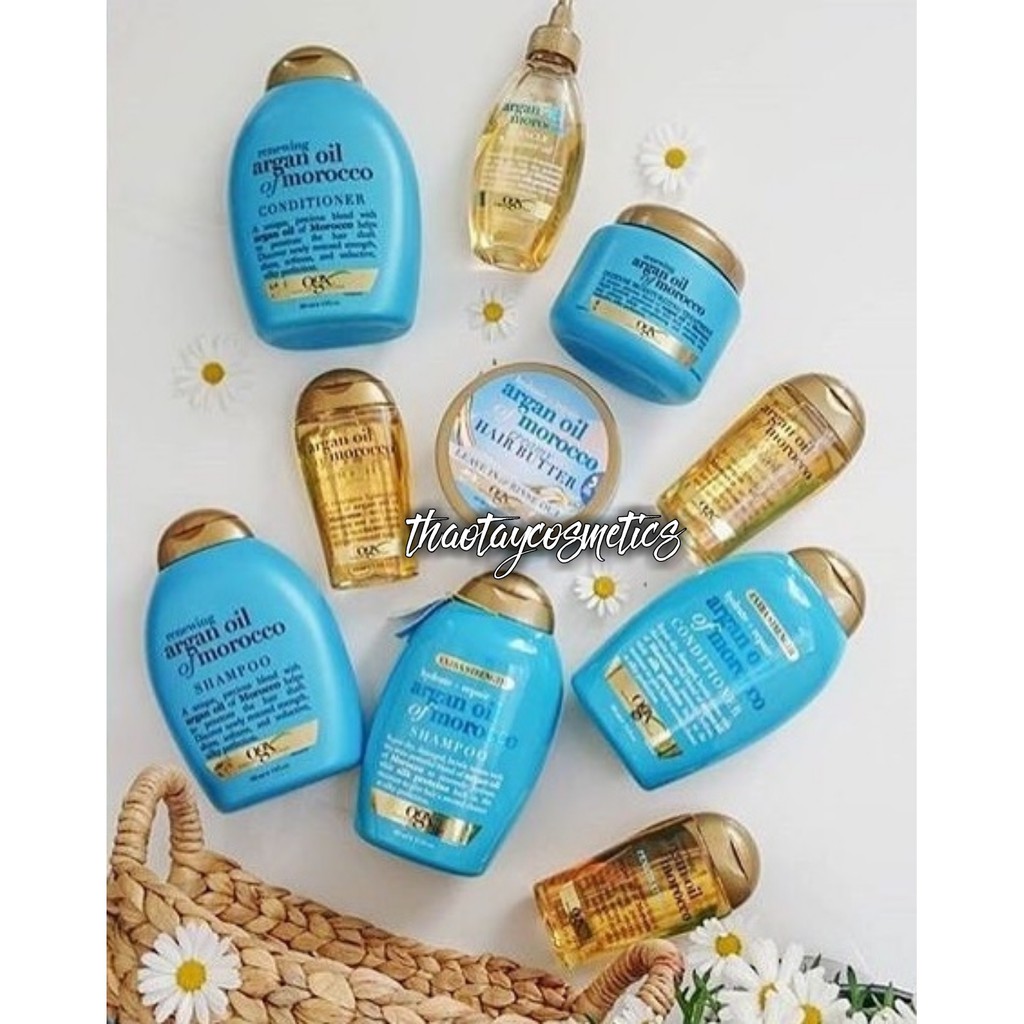 [Hàng Mỹ] Tinh dầu dưỡng tóc OGX Argan Oil of Morocco cho tóc bóng mượt và chắc khỏe