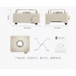 Bếp ga mini du lịch cắm trại chính hãng  Glamping Naturehike CNH22CJ011