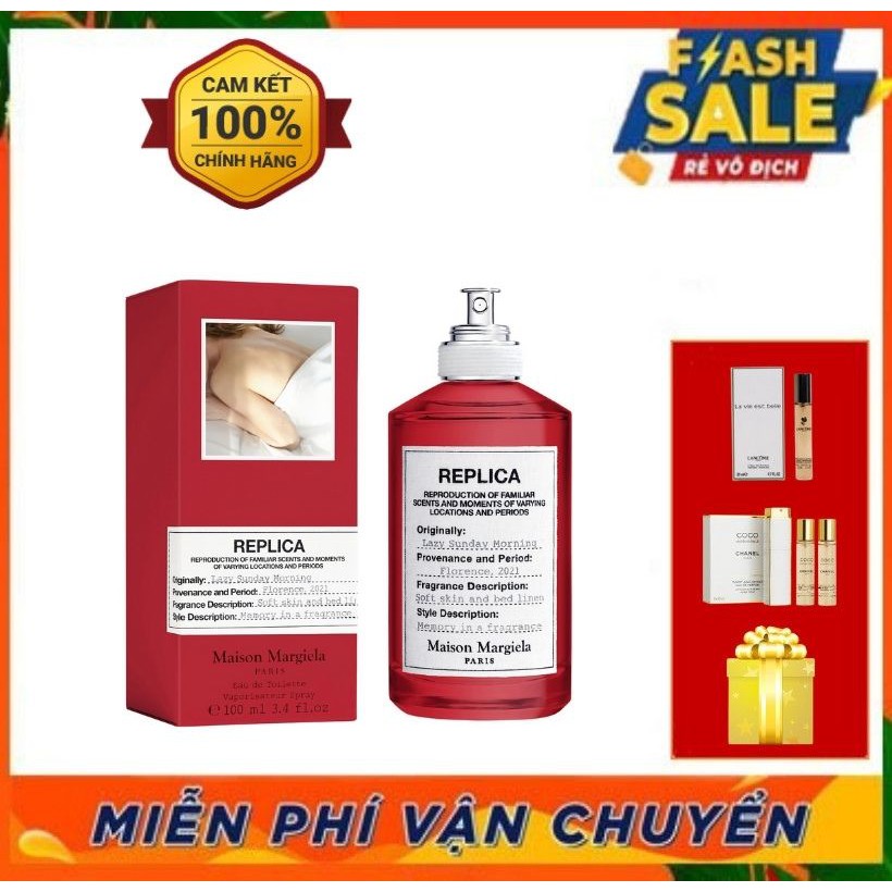 ~ 𝐍ướ𝐜 𝐇𝐨𝐚 𝐔𝐒𝐀 ~ Nước Hoa, Dầu Thơm Replica Lazy Sunday Morning 100ml Lưu Hương trên 12h