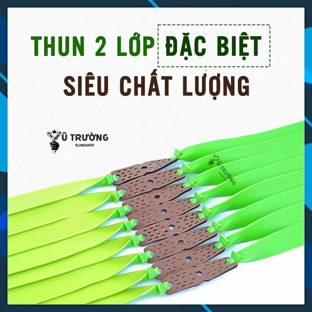 Dây ná cao su 2 lớp cao cấp, thun ná cao su 2 lớp siêu cấp  - Ná Cao Su VTA