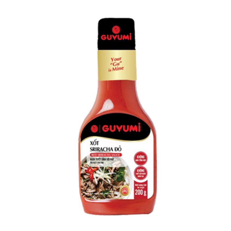 XỐT SRIRACHA ĐỎ 200G - GUYUMI