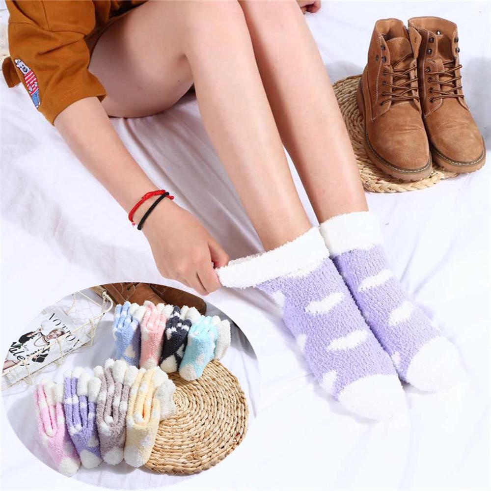 HS Tất Cotton Hoạ Tiết Trái Tim Cho Nữ