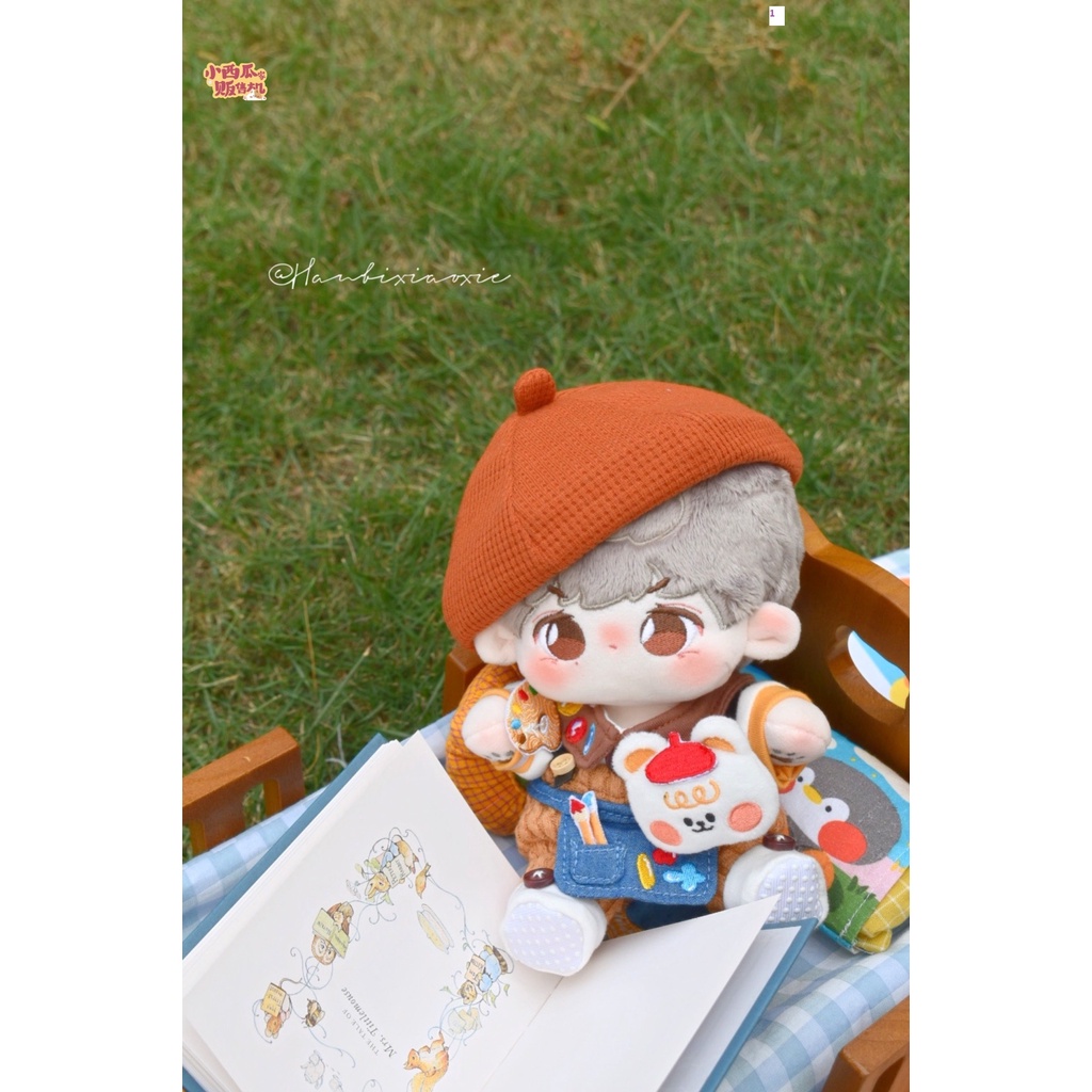 Bộ dồ Dã ngoại cho bé doll 15cm 20cm
