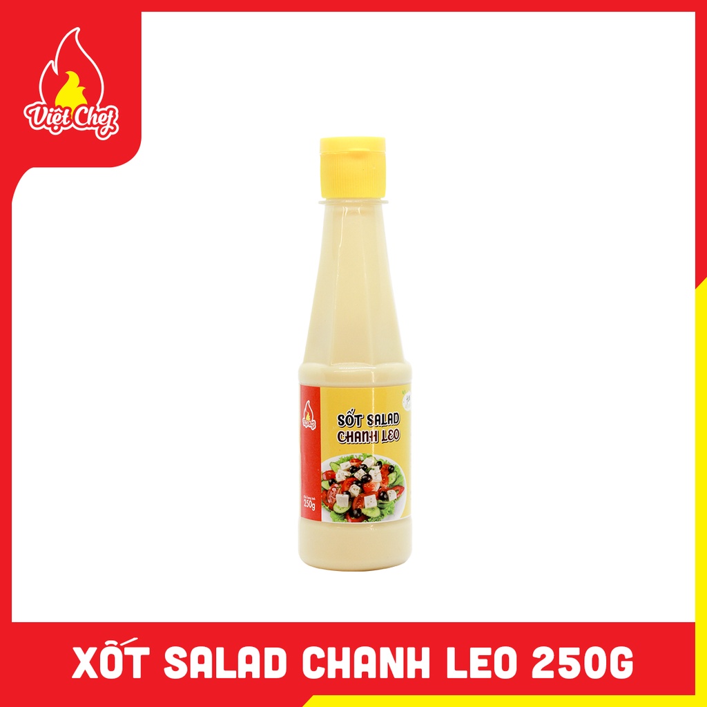NƯỚC XỐT SALAD CHANH LEO 250G - Nước xốt chua ngọt cho món ăn
