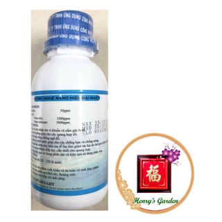 Phân Bón Nano Silic (Si) AHT - #382A# 100ml