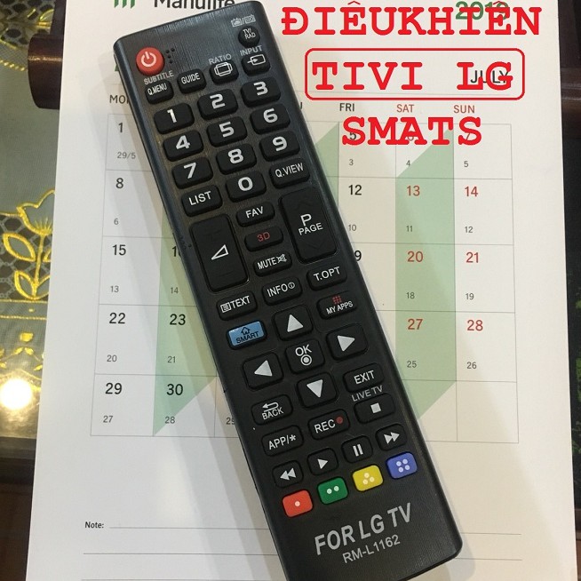 Điều khiển TV LG Smart 1162