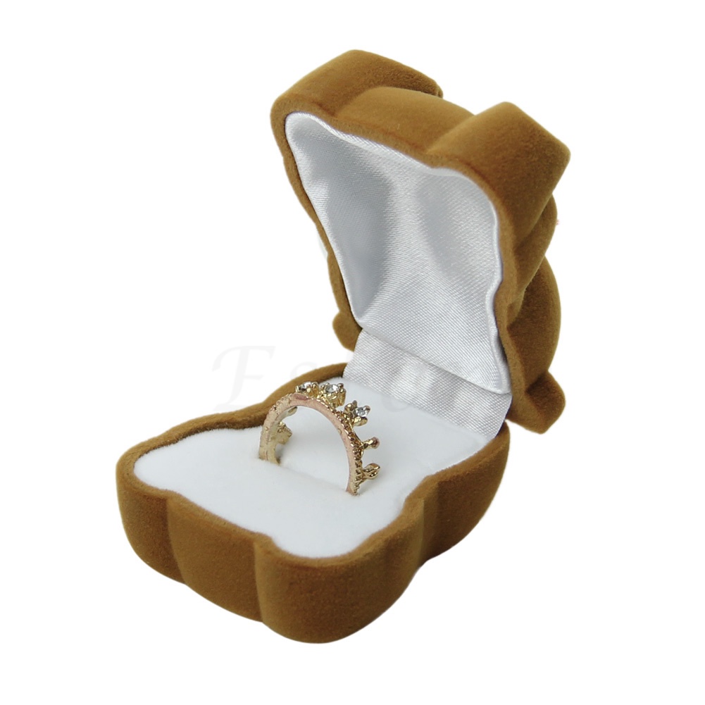 Hộp Đựng Trang Sức Bằng Vải Nhung Sang Trọng