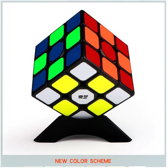 Rubik 3x3 Qiyi Sail W Rubik 3 Tầng Khối Lập Phương Rubik Sticker - Rubik Trơn Mượt, Bẻ Góc Cực Tốt