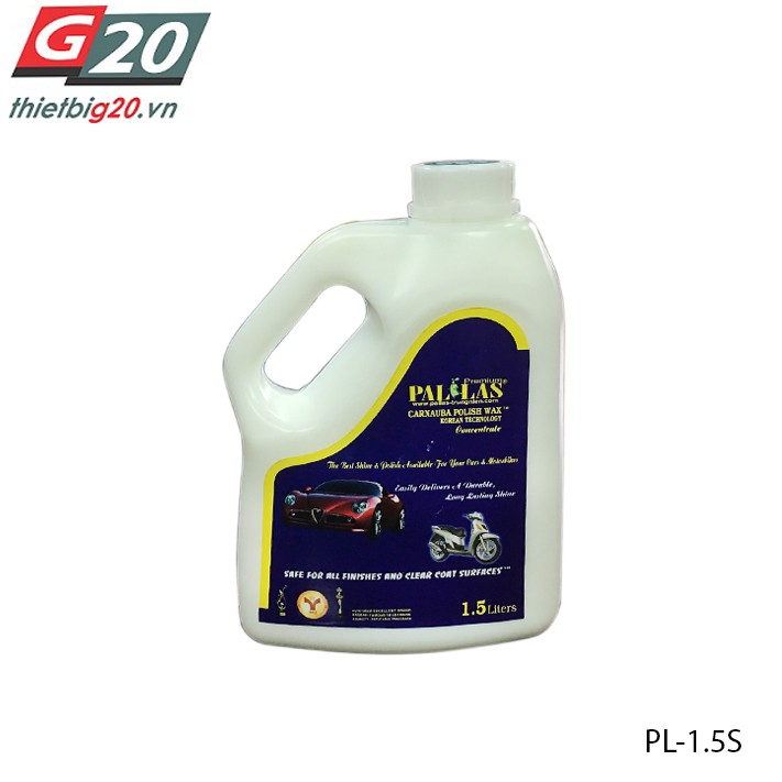 Xi đánh bóng sơn xe Pallas 1.5L - Pha 1/3