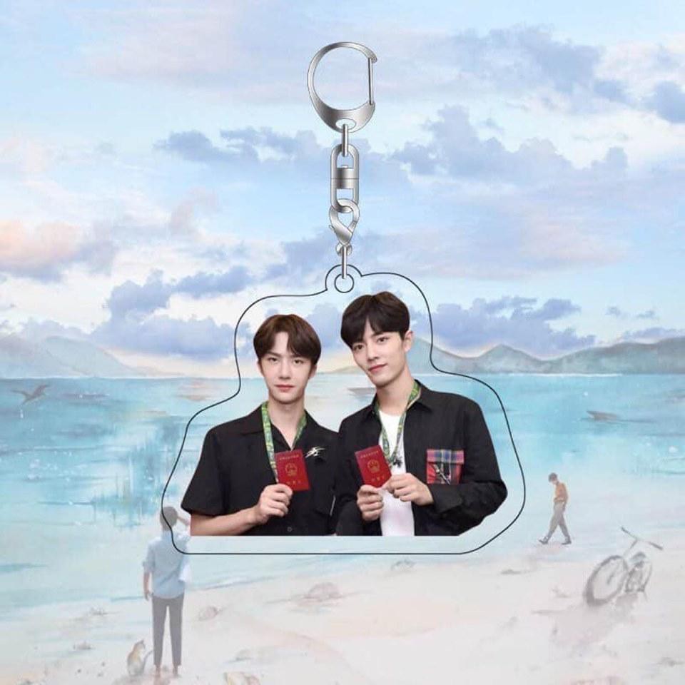 Móc khóa với nhiều tạo hình mới của Vương Nhất Bác_Tiêu Chiến