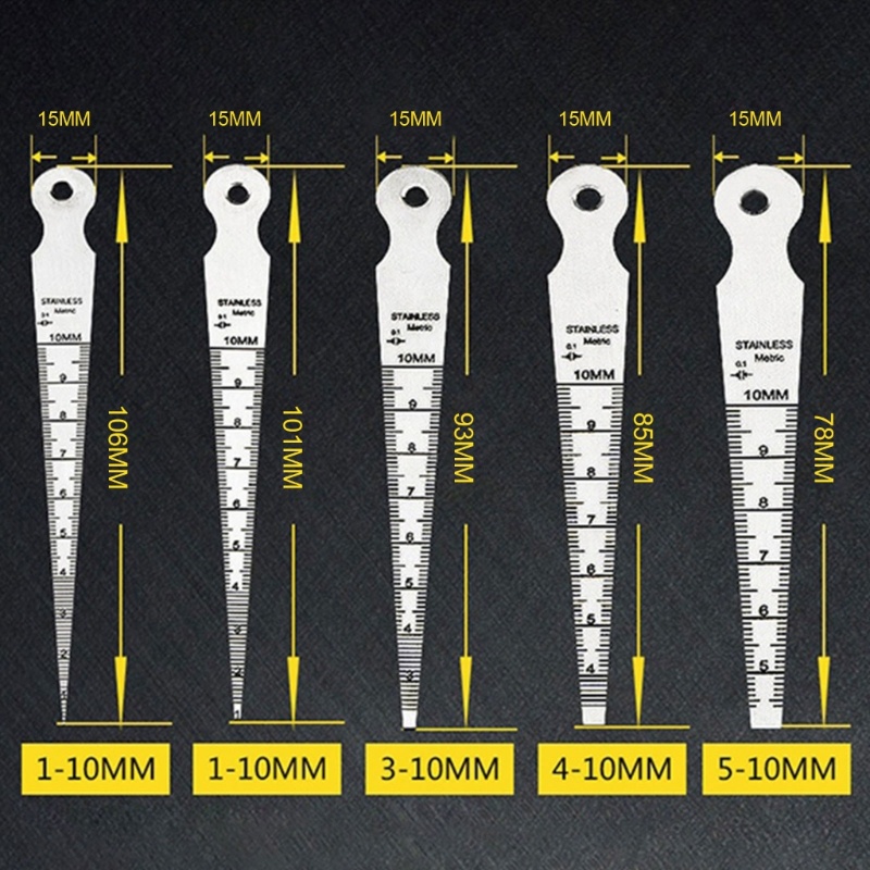 Dụng Cụ Đo Lường 1-10mm Bằng Thép Không Gỉ Chất Lượng Cao