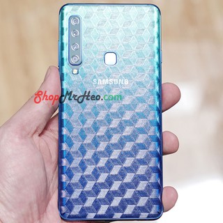 Bộ 3 Skin Dán Mặt Lưng Vân 3D Samsung A9 2018