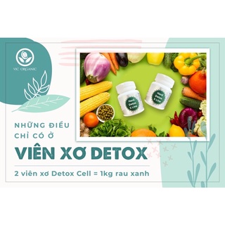 Viên xơ detox cell - thải độc - thải mỡ