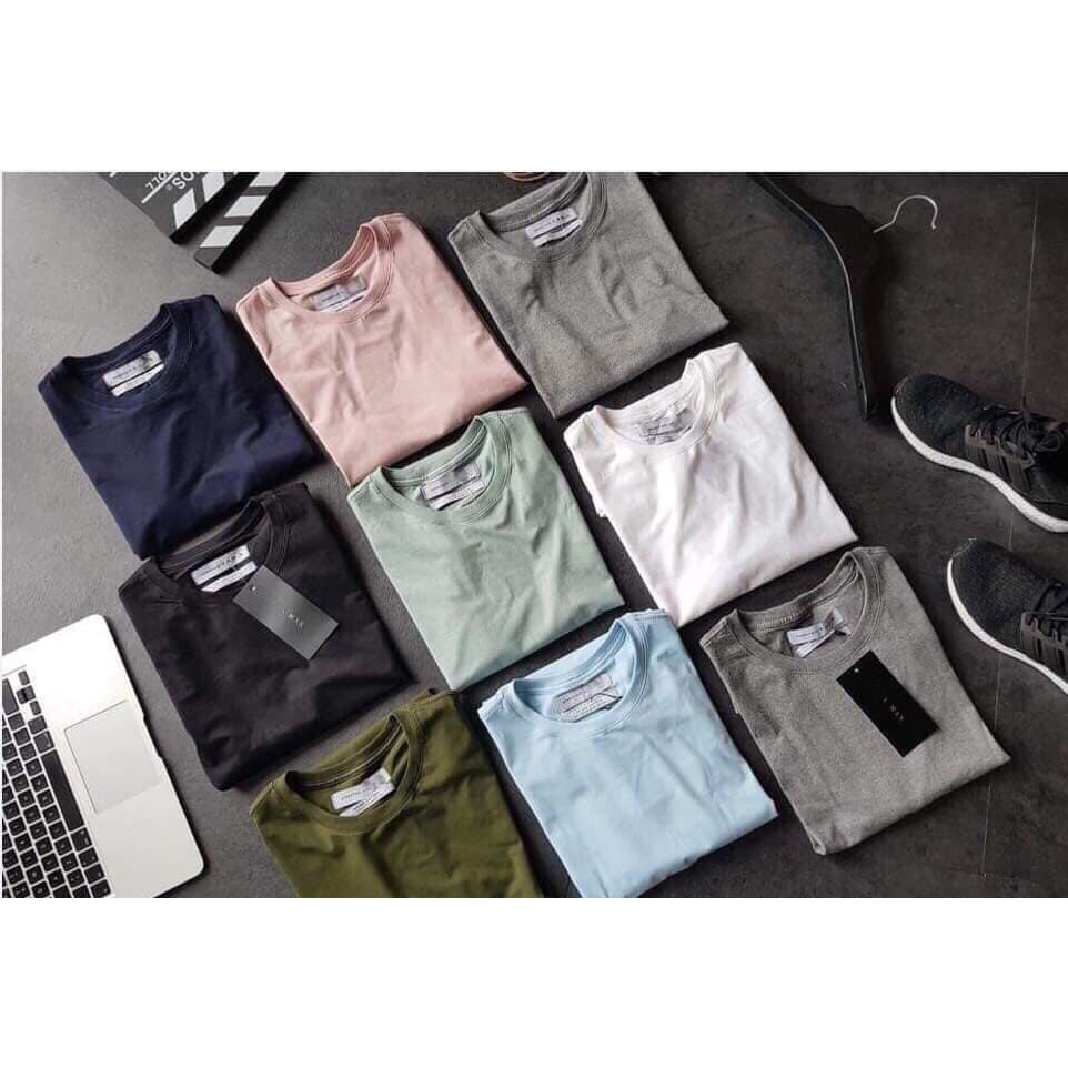 Áo phông cotton nam siêu thoáng mát, nam tính, chất đẹp | BigBuy360 - bigbuy360.vn