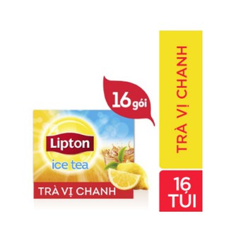 [HSD: 2021] Trà chanh / đào Lipton Ice Tea hộp 224g (14g x 16 túi)